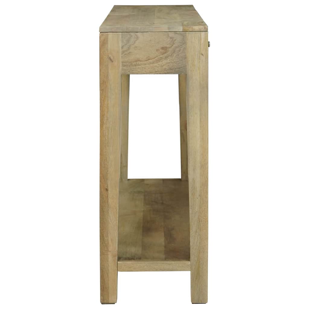 Konsolinis stalas su stalčių Natūraliai pilkas 110 x 30 x 80 cm
