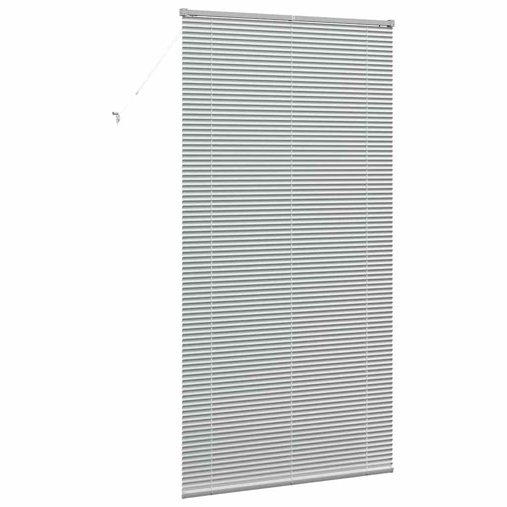 Venecijos žaliuzės Sidabrinė 220 x 120 cm 25 mm Aliuminis