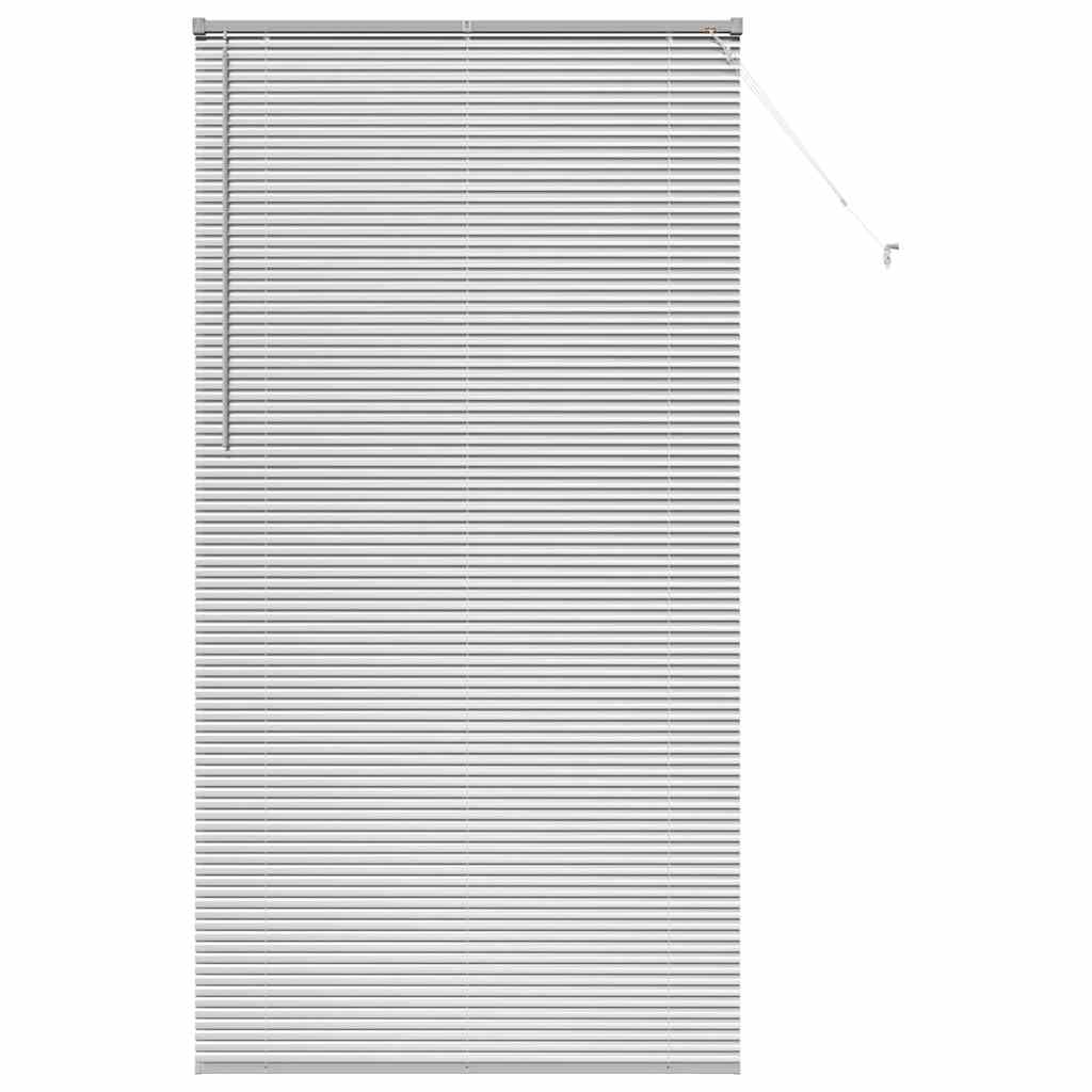 Venecijos žaliuzės Sidabrinė 220 x 120 cm 25 mm Aliuminis