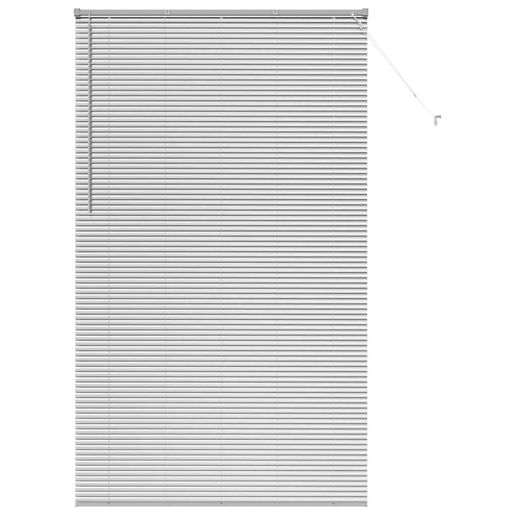 Venēcijas žalūzijas Sudraba 220 x 125 cm Alumīnijs