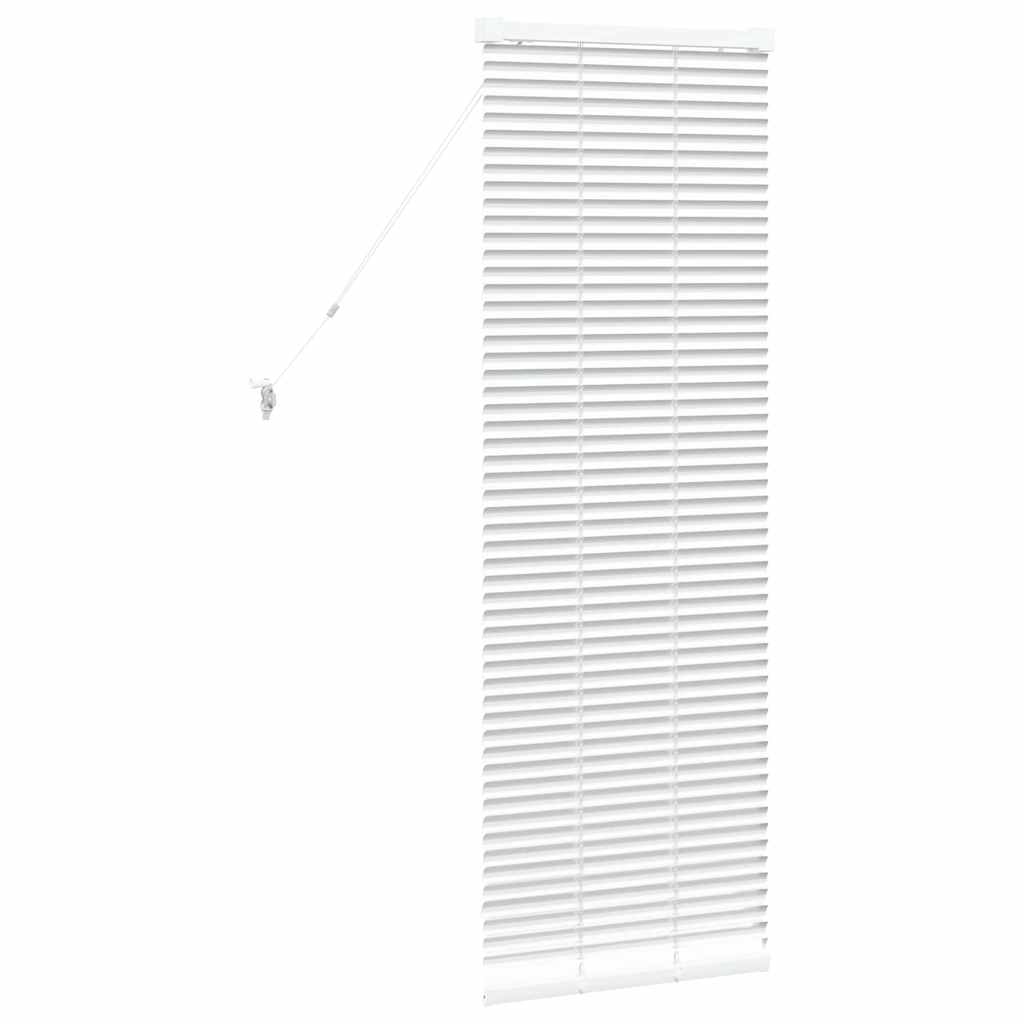 Venecijos žaliuzės Balta 130 x 45 cm 25 mm Aliuminis