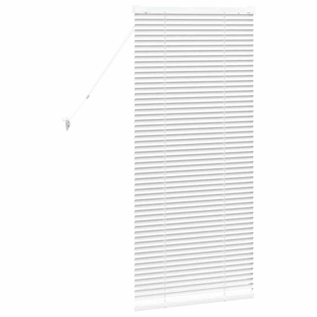 Venecijietiškos žaliuzės Balta 130 x 55 cm Aliuminis