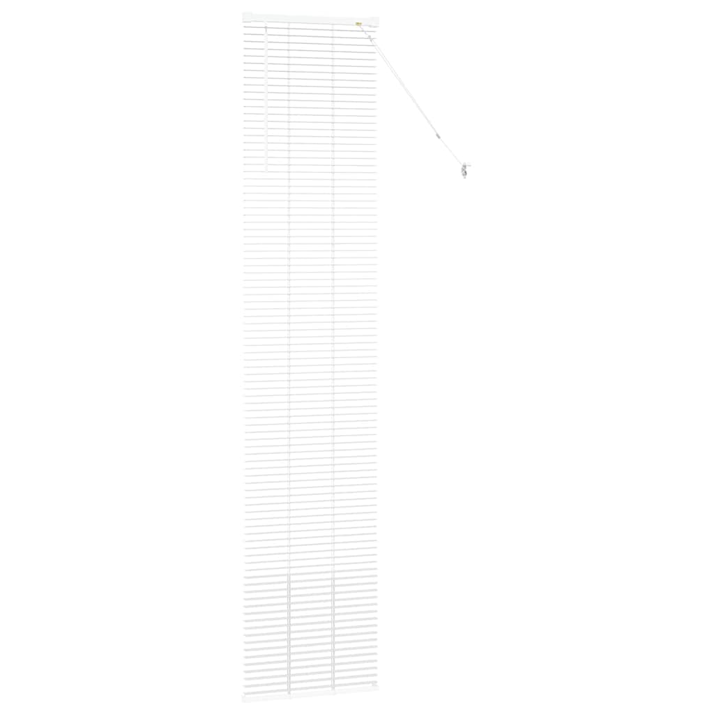 Venecijietiškos žaliuzės Balta 220 x 45 cm Aliuminis