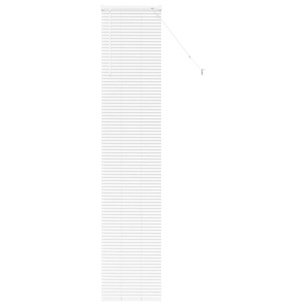 Venecijietiškos žaliuzės Balta 220 x 45 cm Aliuminis