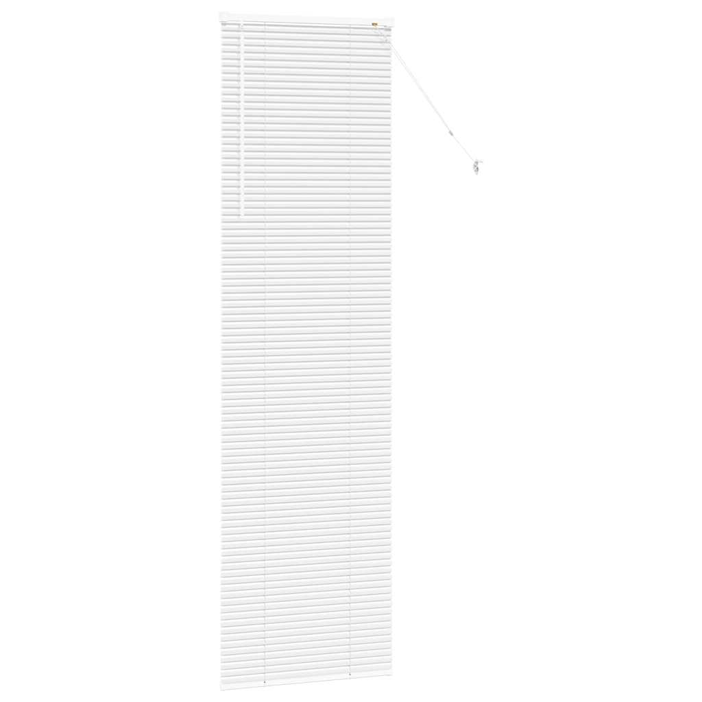 Venecijietiškos žaliuzės Balta 220 x 55 cm Aliuminis