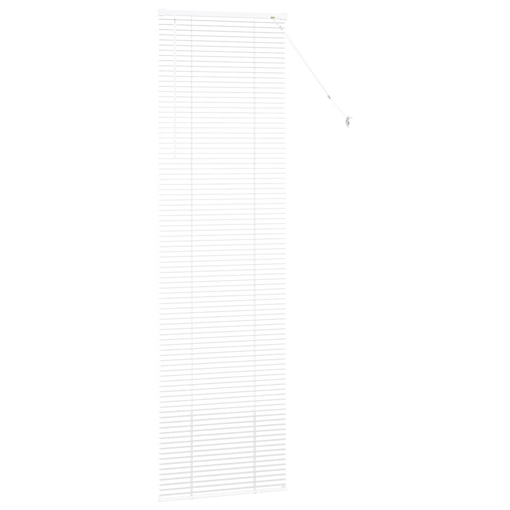 Venecijietiškos žaliuzės Balta 220 x 55 cm Aliuminis
