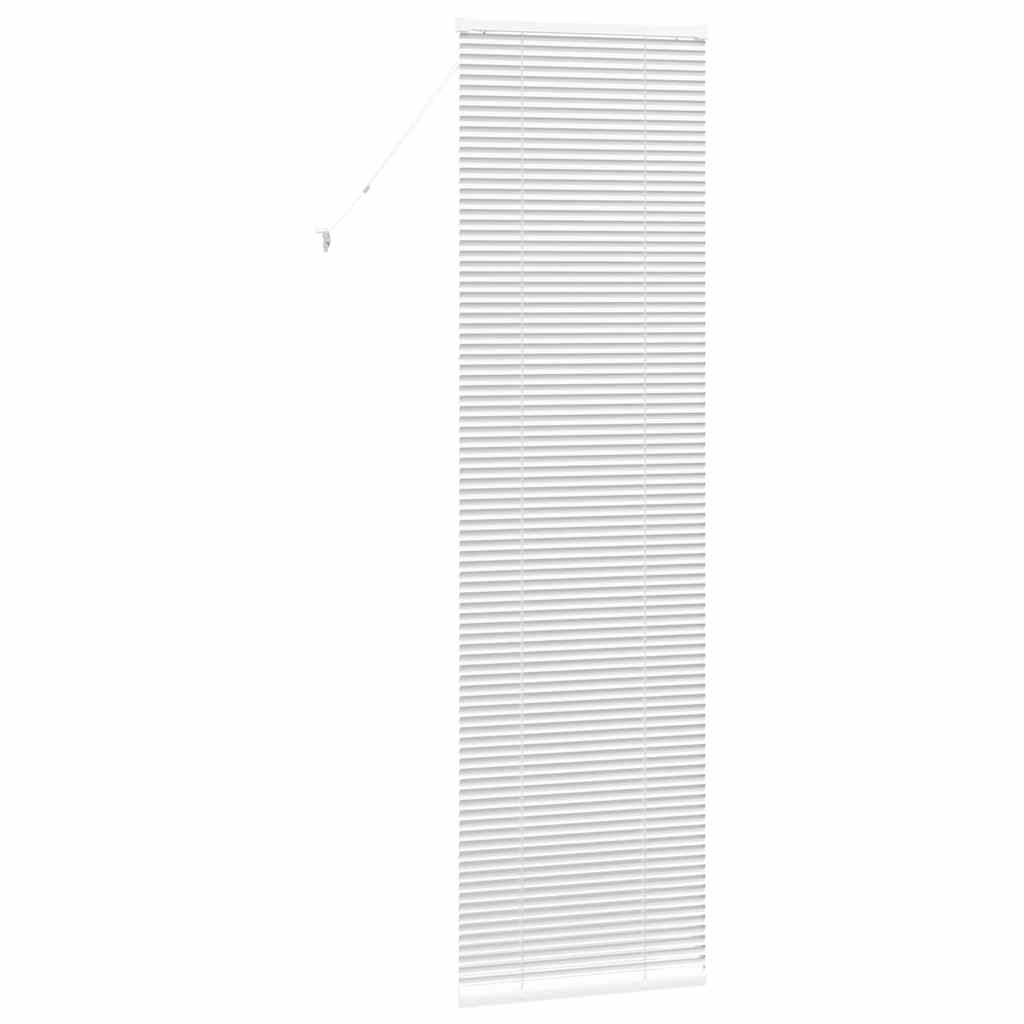 Venecijietiškos žaliuzės Balta 220 x 55 cm Aliuminis