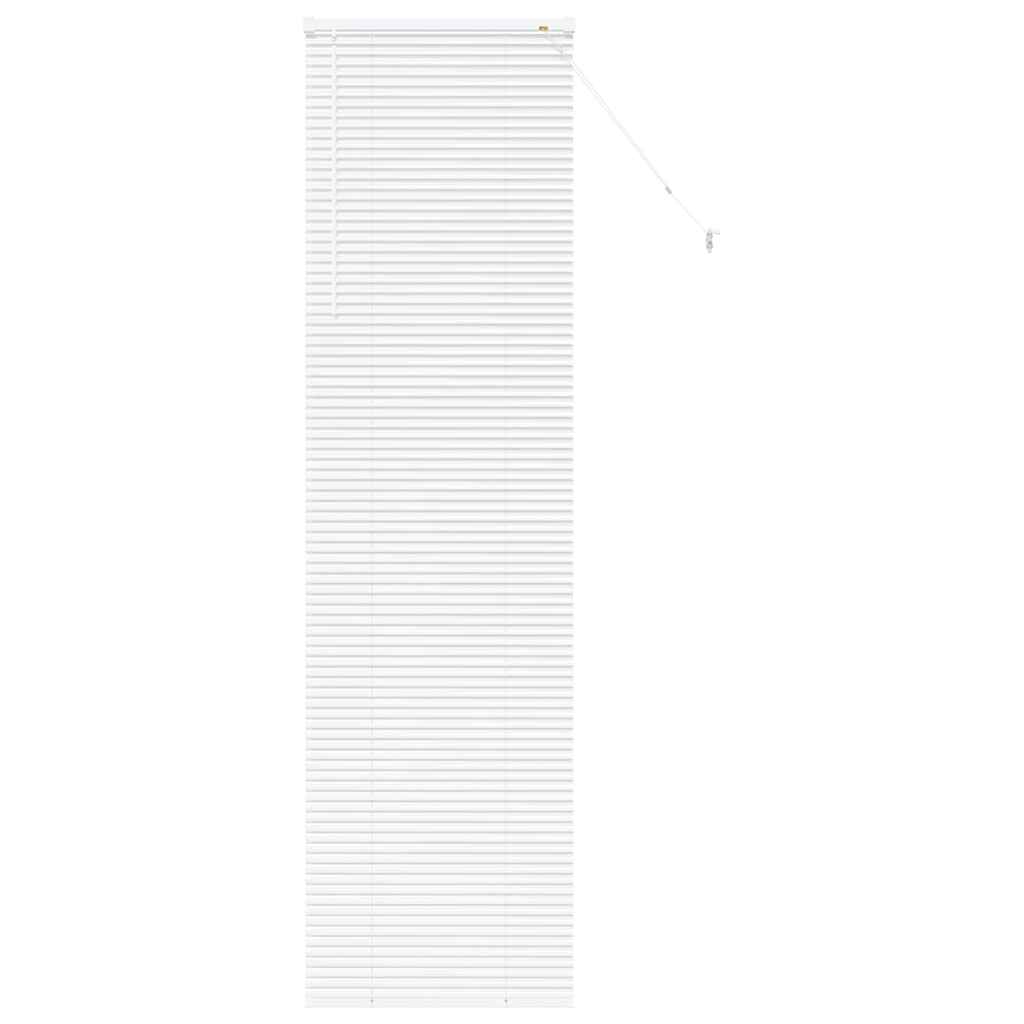 Venecijietiškos žaliuzės Balta 220 x 55 cm Aliuminis