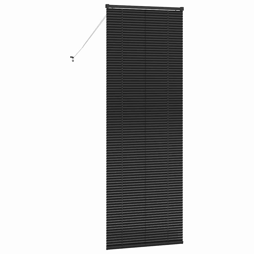 Venēcijas žalūzijas Melns 220 x 70 cm Alumīnijs