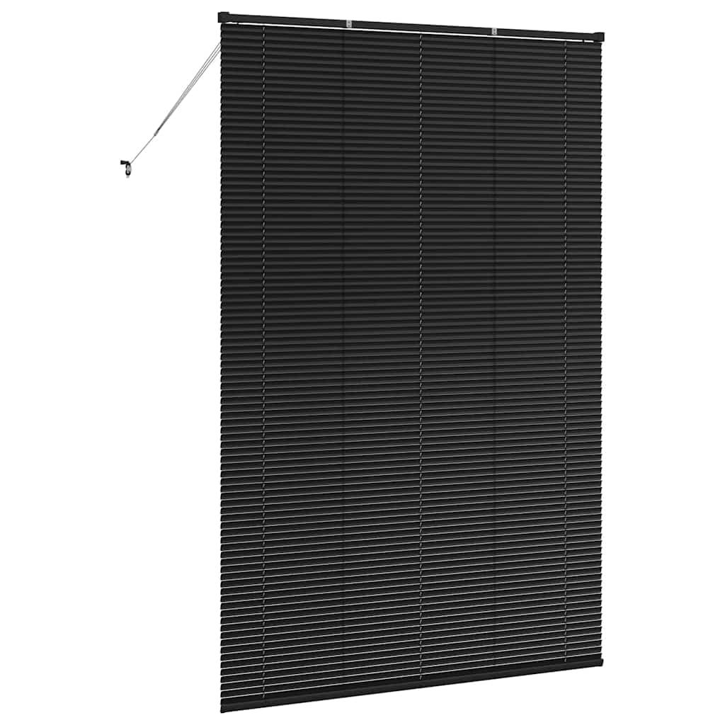 Venēcijas žalūzijas Melna 220 x 145 cm Alumīnijs