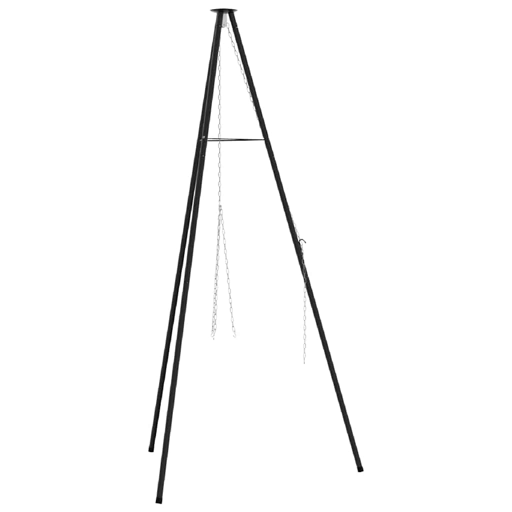 Laužavietės trikojis Juoda 92 x 92 x 151.5 cm Plienas