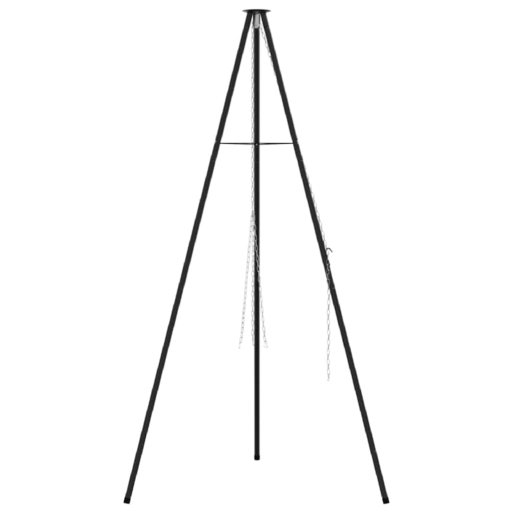 Laužavietės trikojis Juoda 92 x 92 x 151.5 cm Plienas