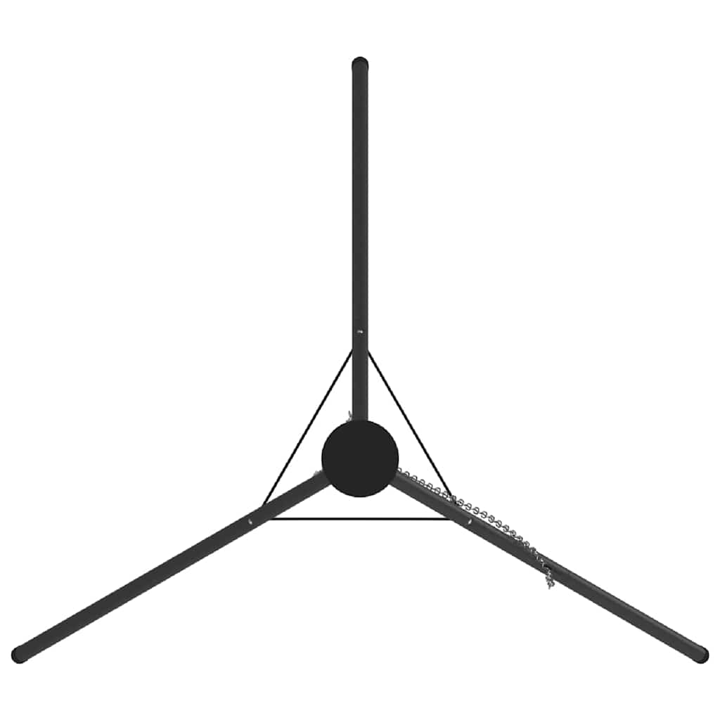 Laužavietės trikojis Juoda 92 x 92 x 191,5 cm Plienas