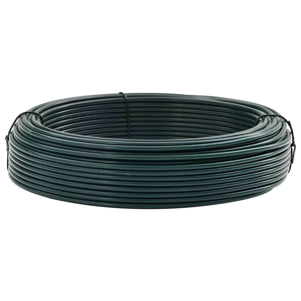 Tvorelių rišimo viela Žalia 80 m PVC