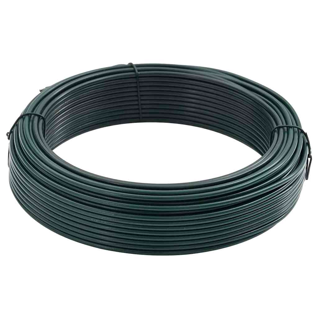 Tvorelių rišimo viela Žalia 80 m PVC