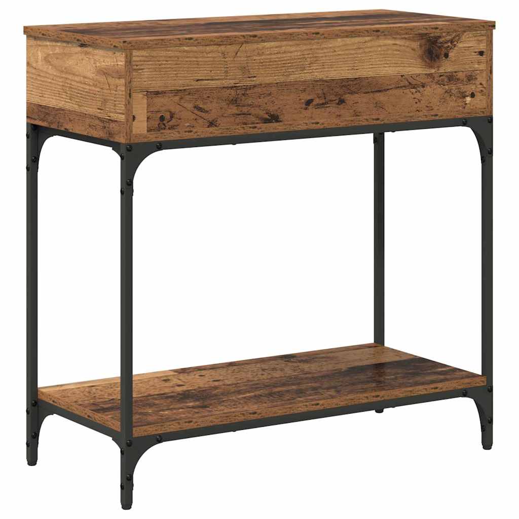 Konsolinis stalas su stalčių Sena mediena 75 x 34,5 x 75 cm