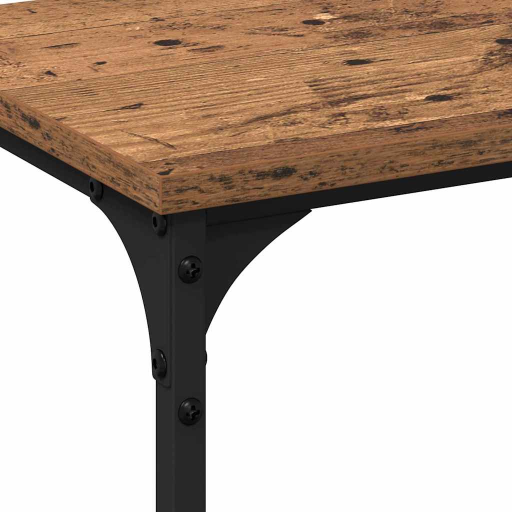 Console Table Antique Wood 200 x 29 x 75 cm