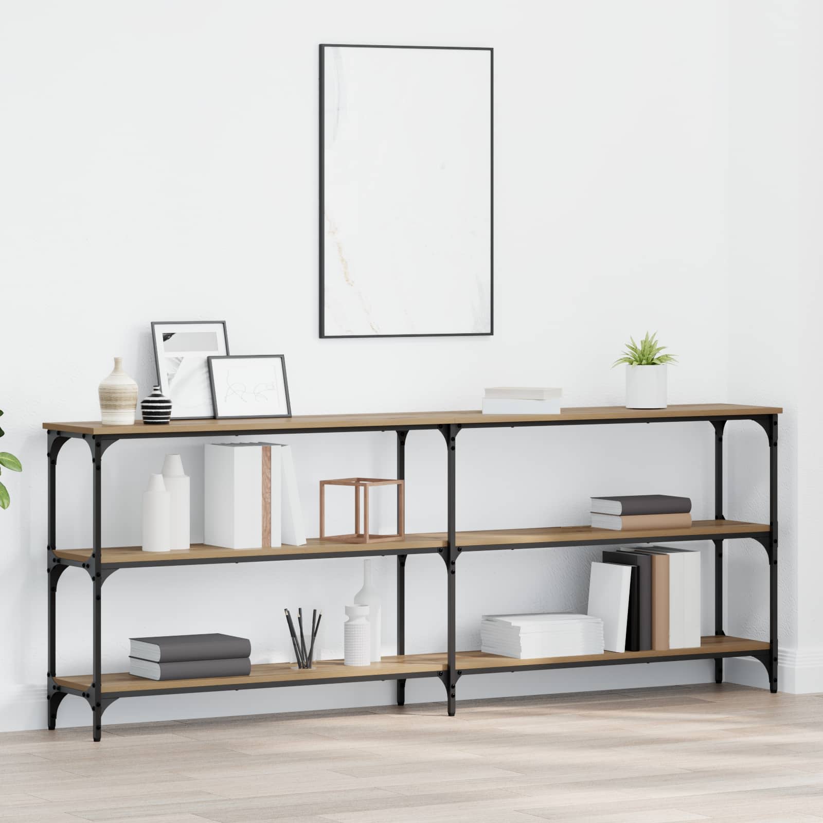 Konsoles galds ozola artisan 200 x 29 x 75 cm