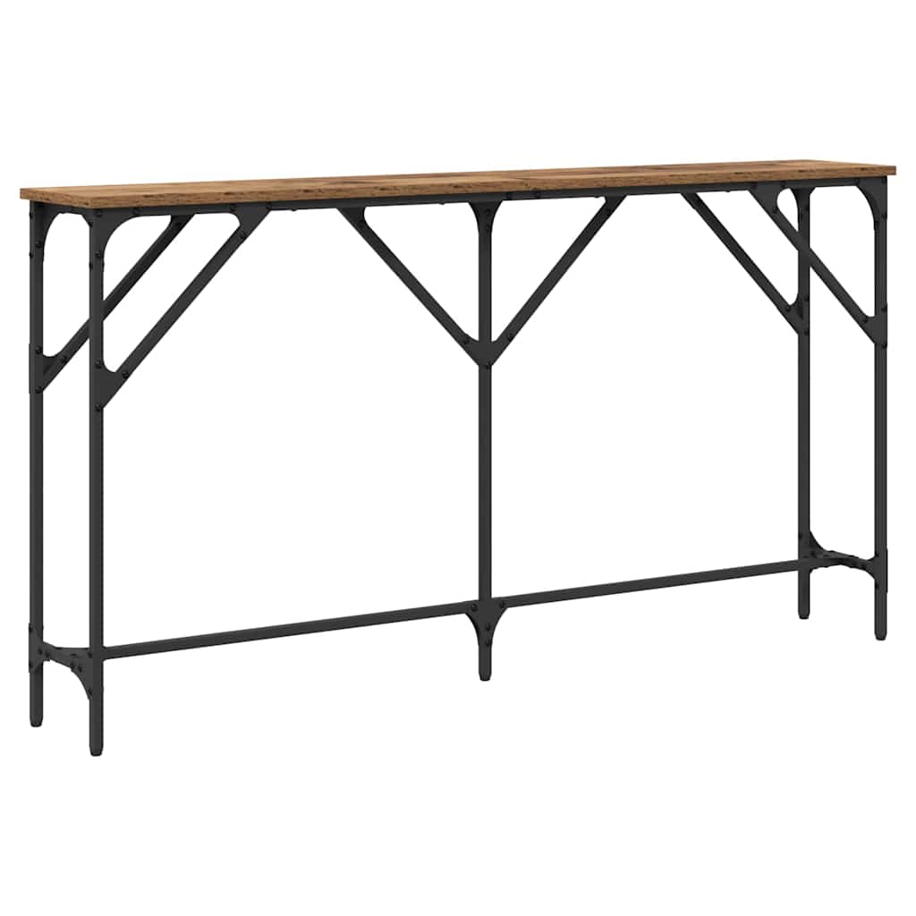 Konsolinis stalas Senovinis medis 140 x 23 x 75 cm