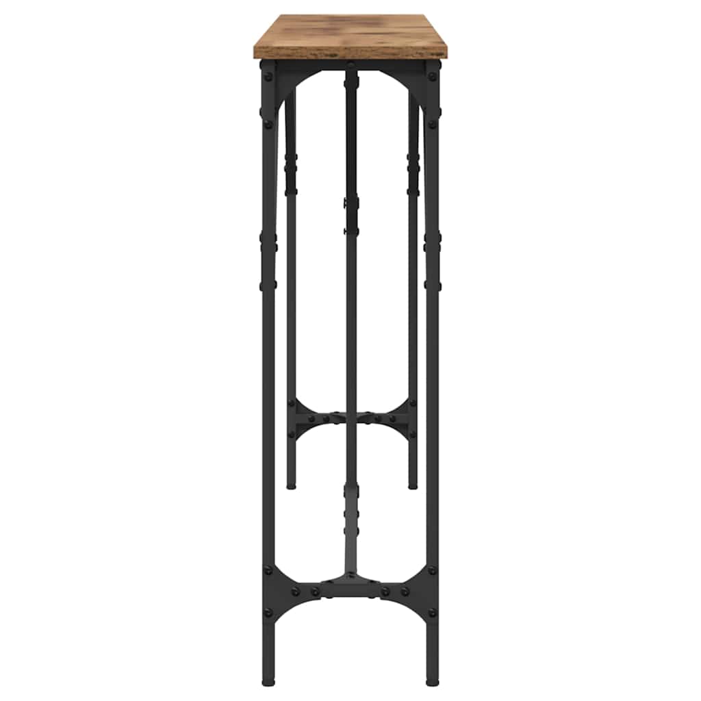 Konsolinis stalas Senovinis medis 140 x 23 x 75 cm