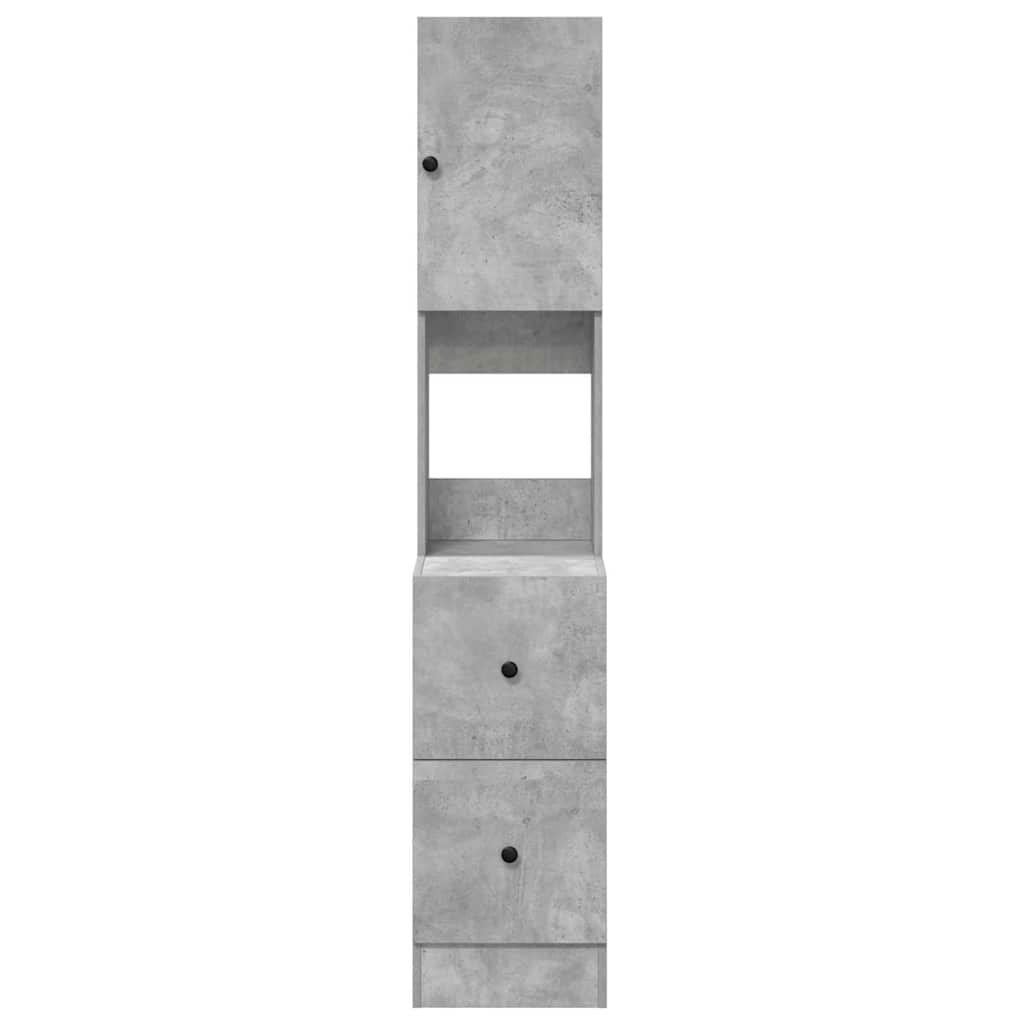 Virtuvės spintelė Pilka 35 x 50 x 180 cm Apdirbta mediena