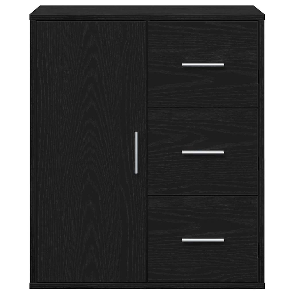 Kabal Black oak 60 x 31 x 70 cm Engineered wood