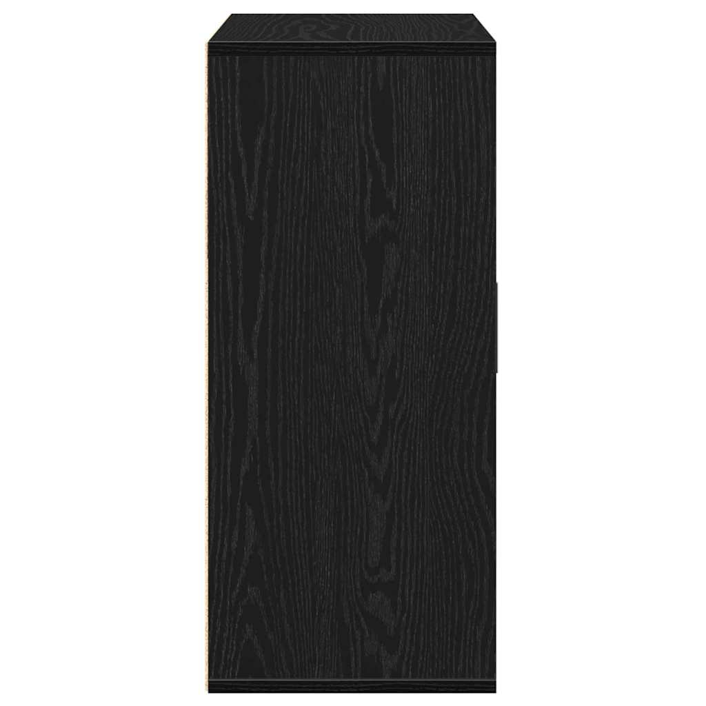 Kabalas juoda ąžuolo 60 x 31 x 70 cm Apdirbta mediena