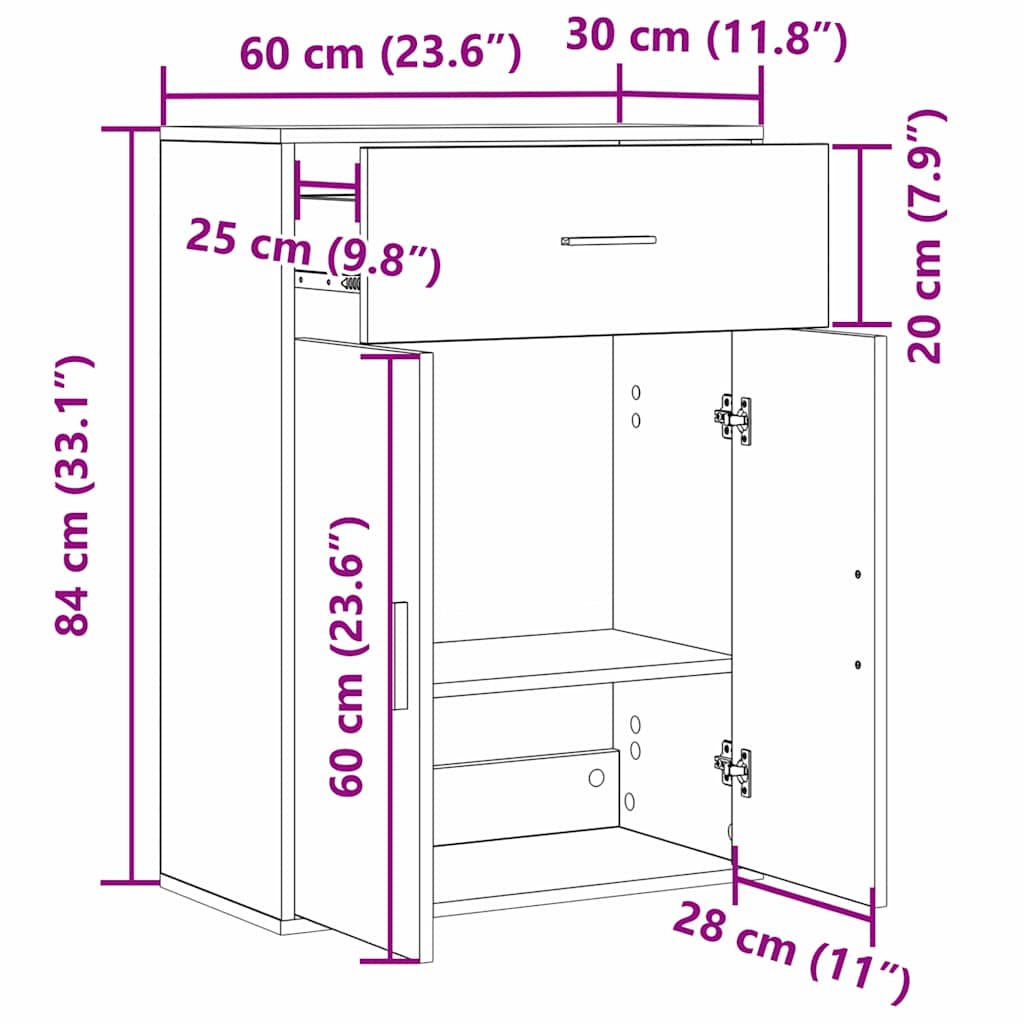 Kabalas Sena mediena 79 x 38 x 80 cm Apdirbta mediena