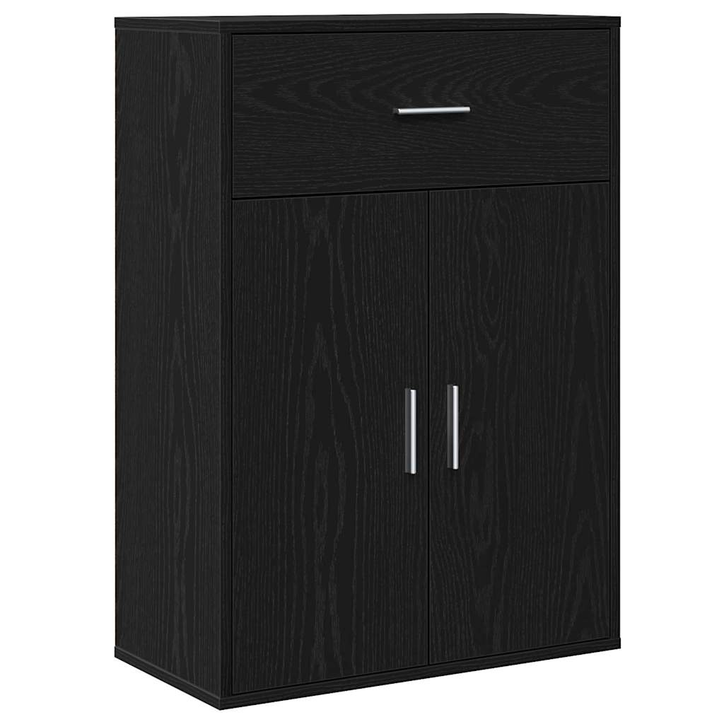 Kabalas juoda ąžuolo 79 x 38 x 80 cm Apdirbta mediena