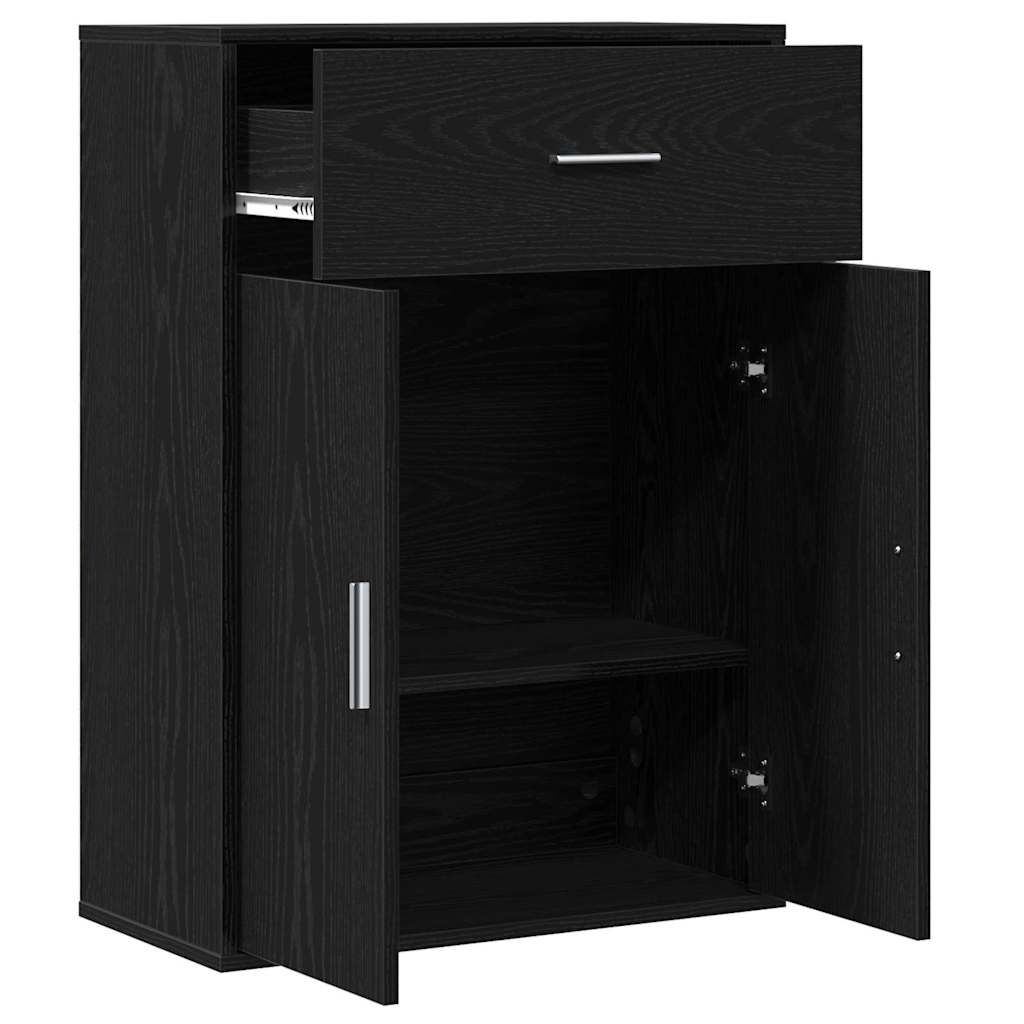 Kabalas juoda ąžuolo 79 x 38 x 80 cm Apdirbta mediena