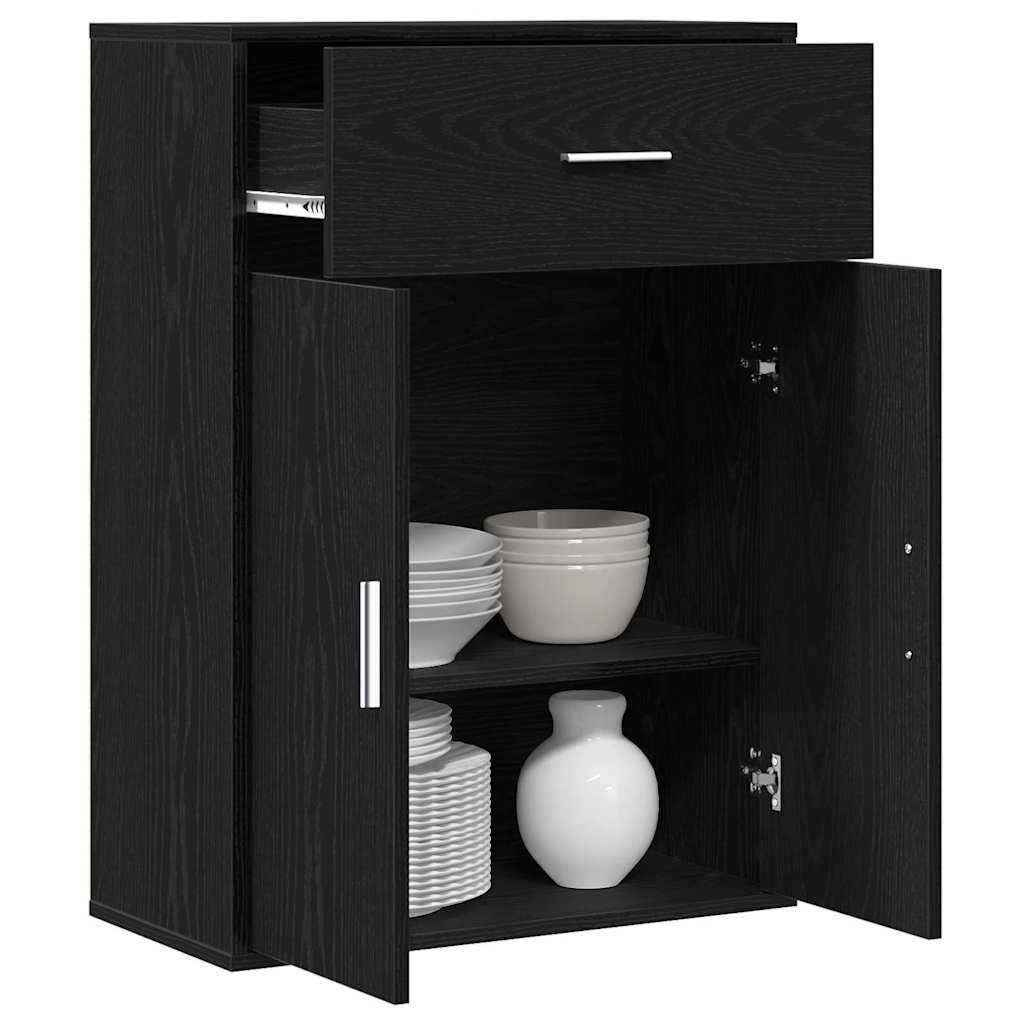 Kabalas juoda ąžuolo 79 x 38 x 80 cm Apdirbta mediena