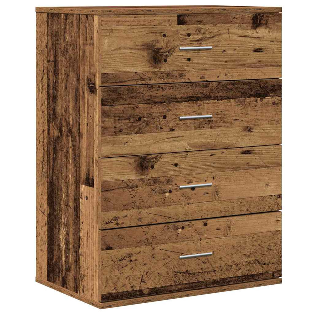 Kabalas su stalčių Senas medis 60 x 39 x 80 cm Apdirbta mediena