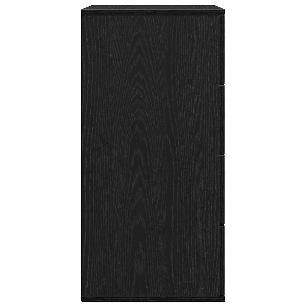 Kabalas Juodas ąžuolas 60 x 39 x 80 cm Apdirbta mediena