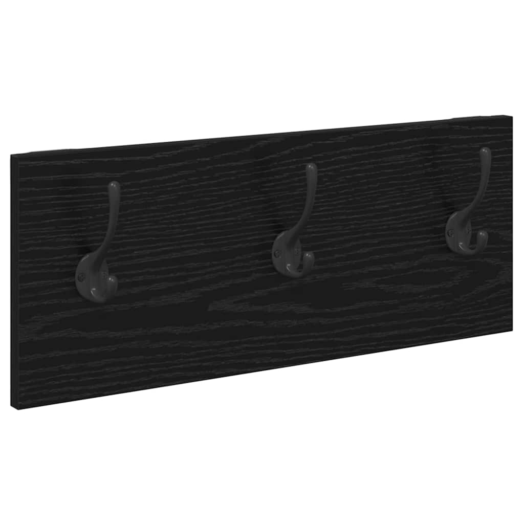Prieškambario baldų komplektas su stalčių 4 pcs Juodas ąžuolas