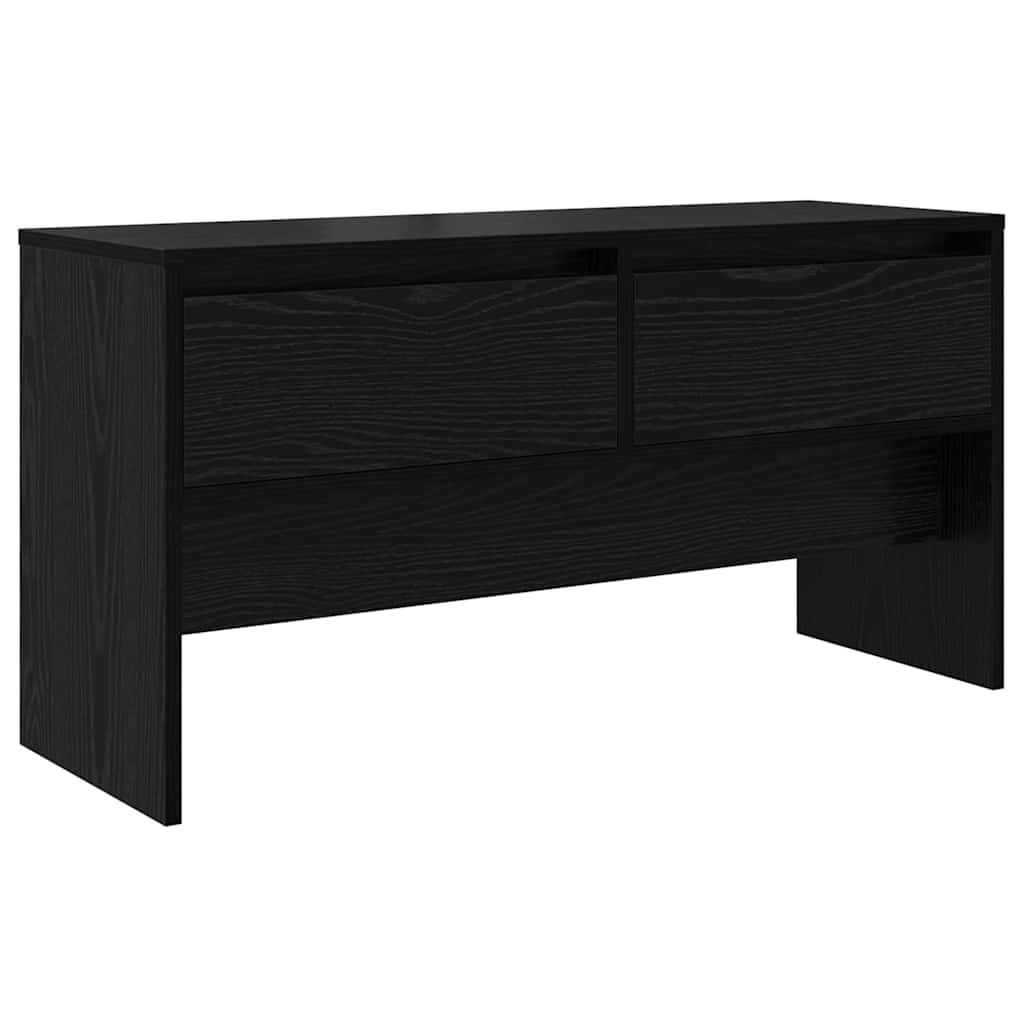 Prieškambario baldų komplektas su stalčių 4 pcs Juodas ąžuolas