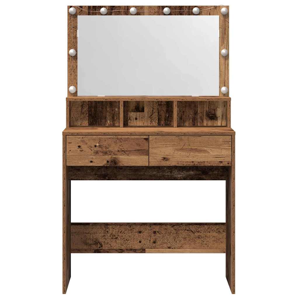 Makiažo stalas Senas medis 80 x 41 x 134,5 cm Apdirbta mediena