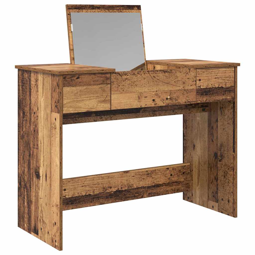 Makiažo stalas Sena mediena 100 x 45 x 76 cm Apdirbta mediena