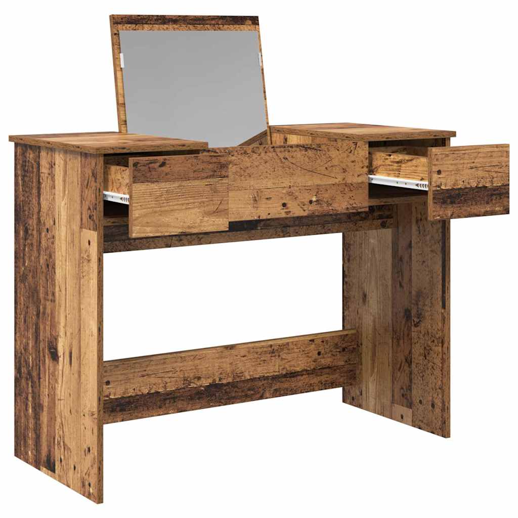Makiažo stalas Sena mediena 100 x 45 x 76 cm Apdirbta mediena