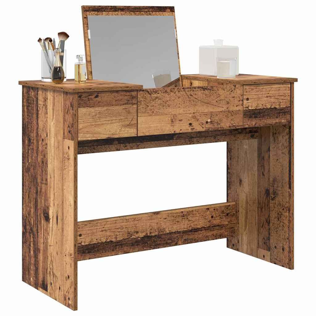 Makiažo stalas Sena mediena 100 x 45 x 76 cm Apdirbta mediena