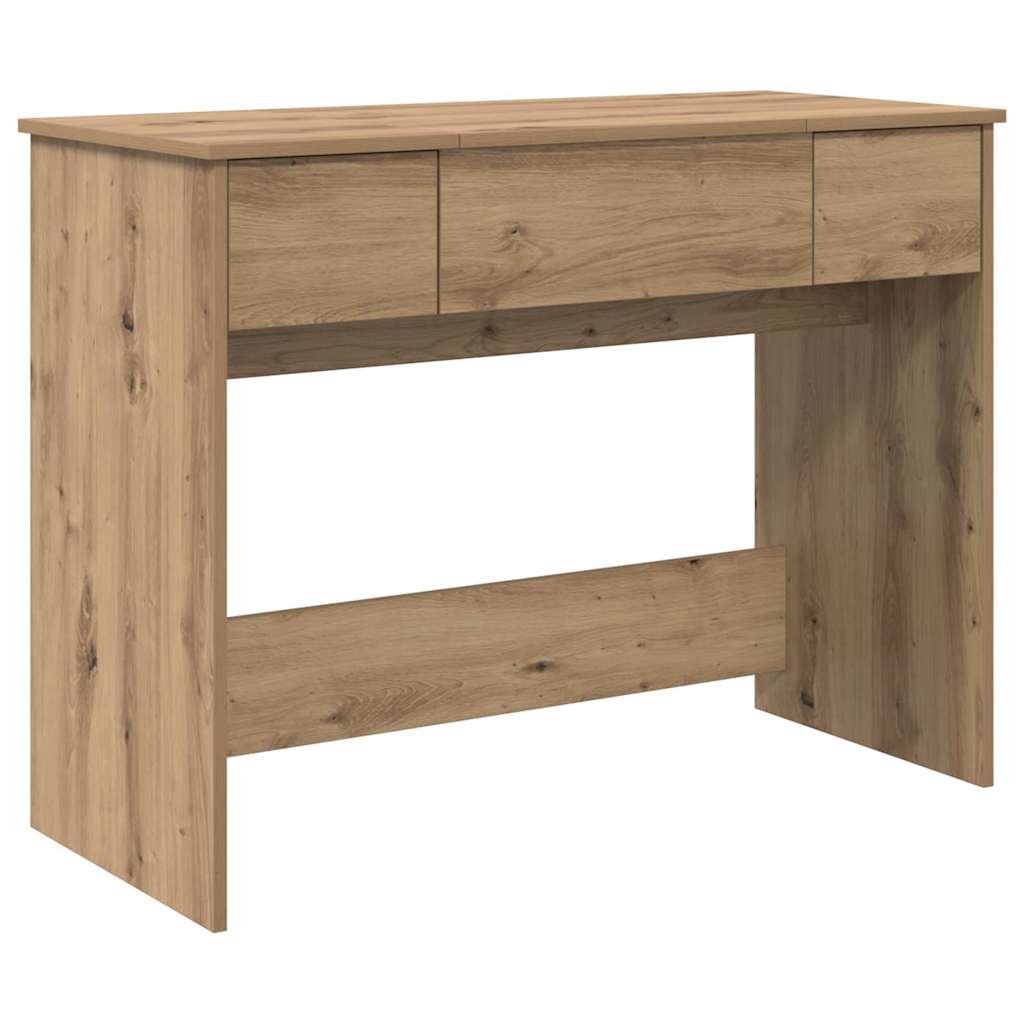 Makiažo stalas su stalčių artisano ąžuolo 100 x 45 x 76 cm