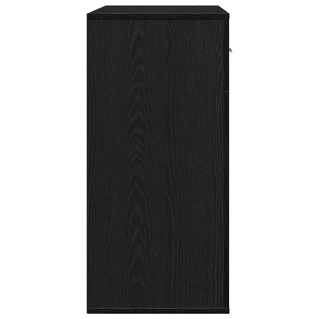 Kabalas juoda ąžuolo 79 x 38 x 80 cm Apdirbta mediena
