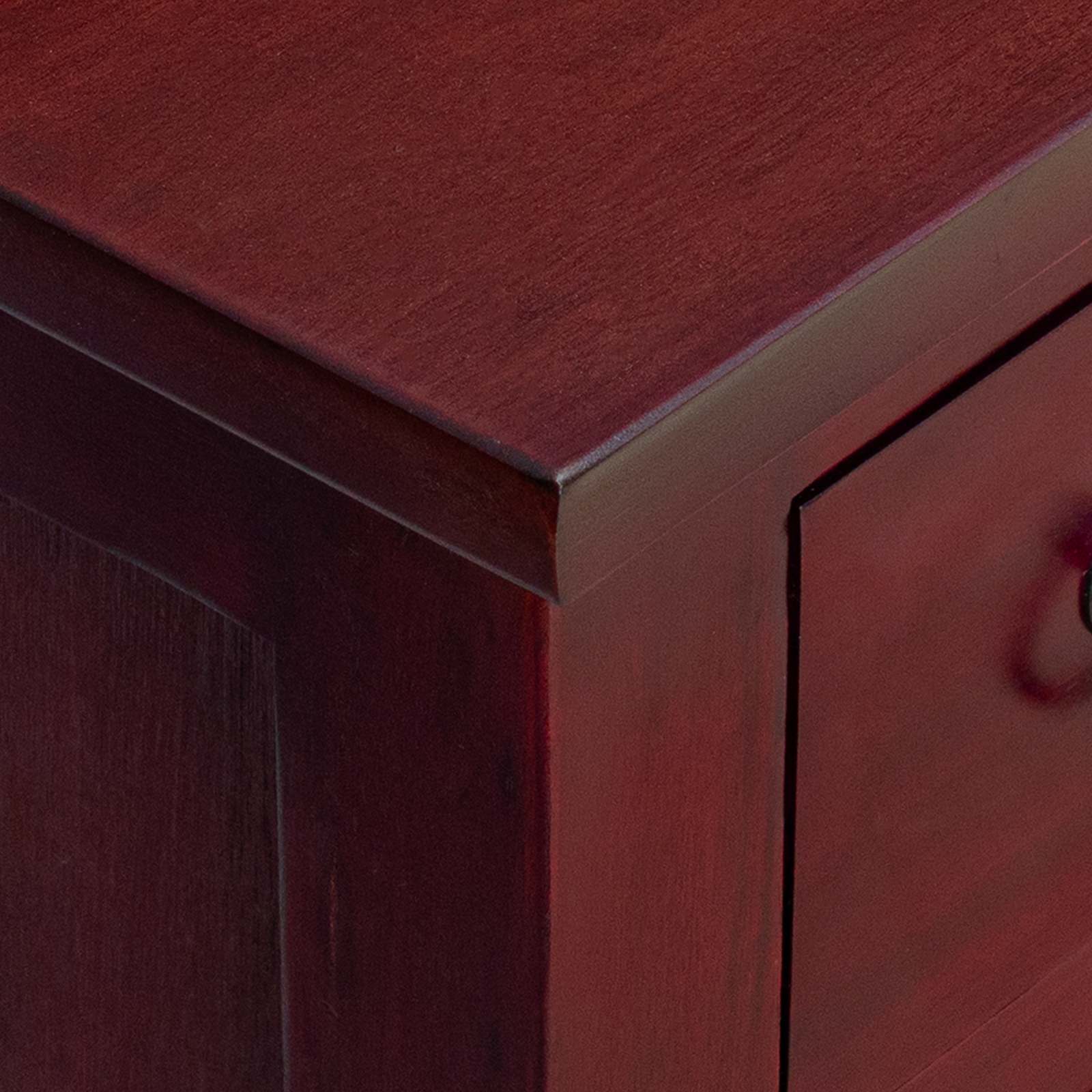 Brown drawer cabinet 45 x 35 x 100.5 cm