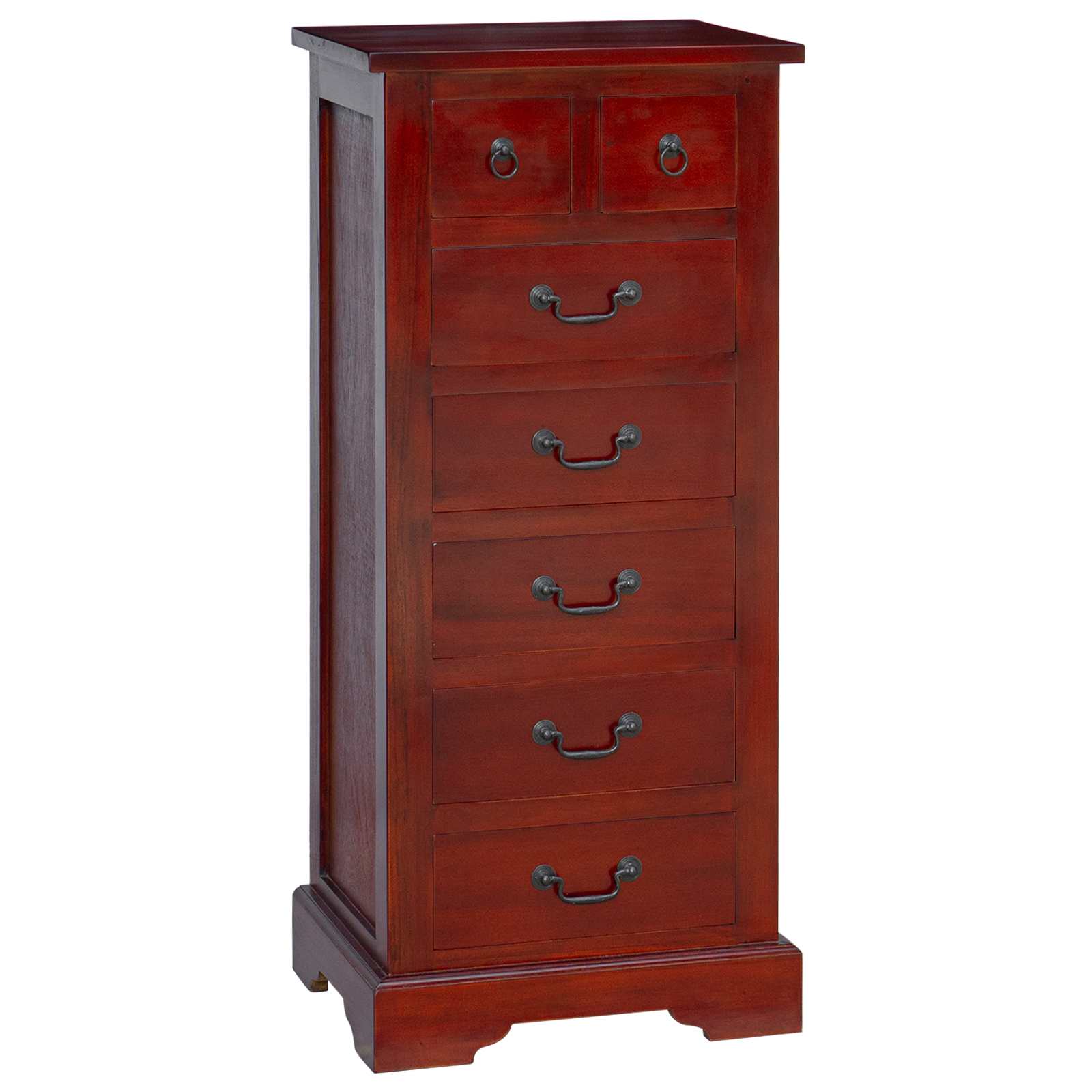 Brown drawer cabinet 45 x 35 x 100.5 cm