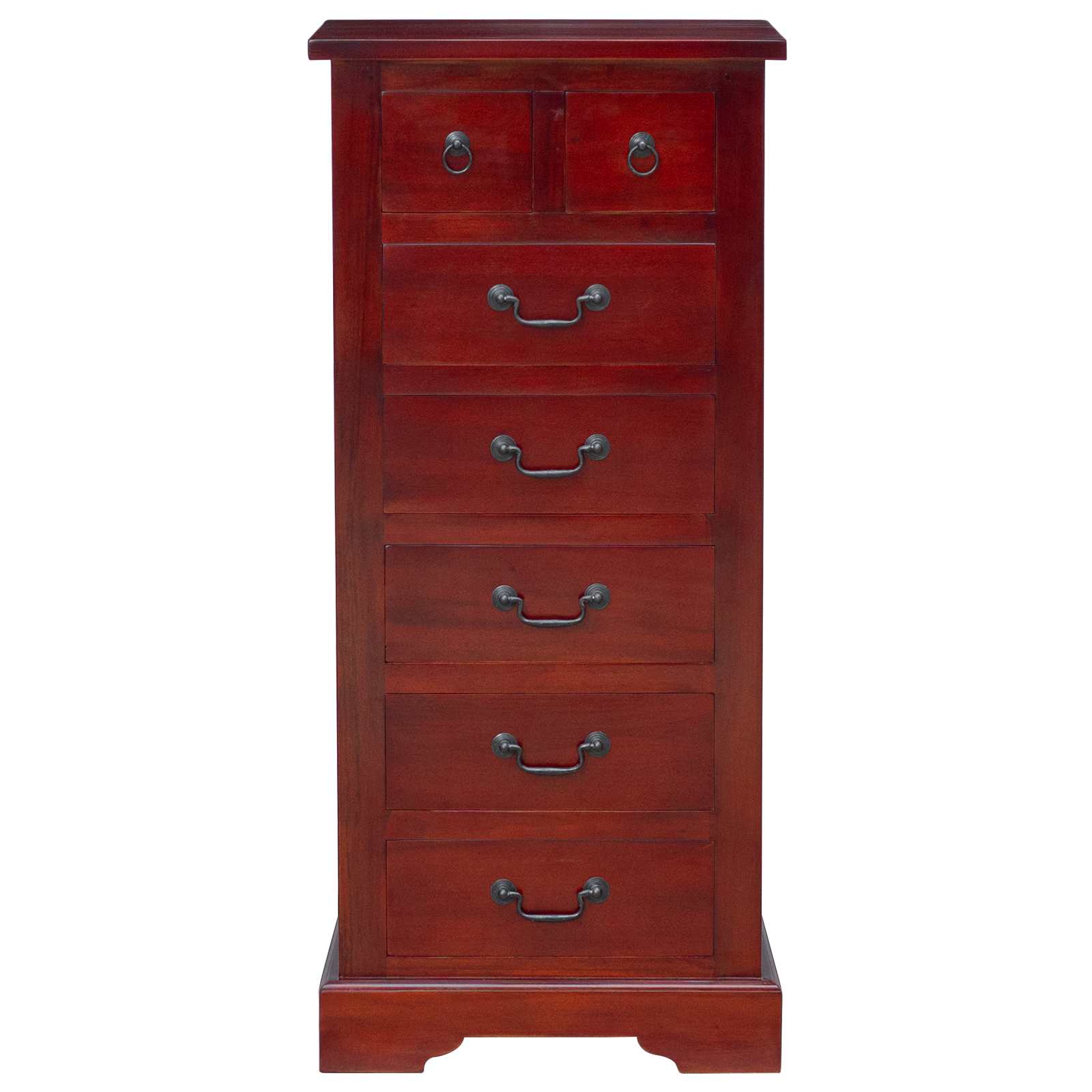 Brown drawer cabinet 45 x 35 x 100.5 cm