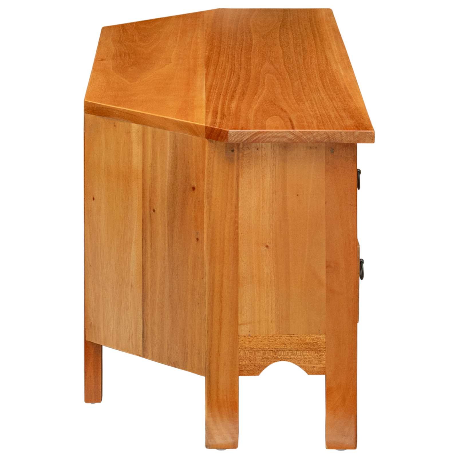 Televizora skapītis ar atvilktnēm dabīga 100 x 40,5 x 46 cm