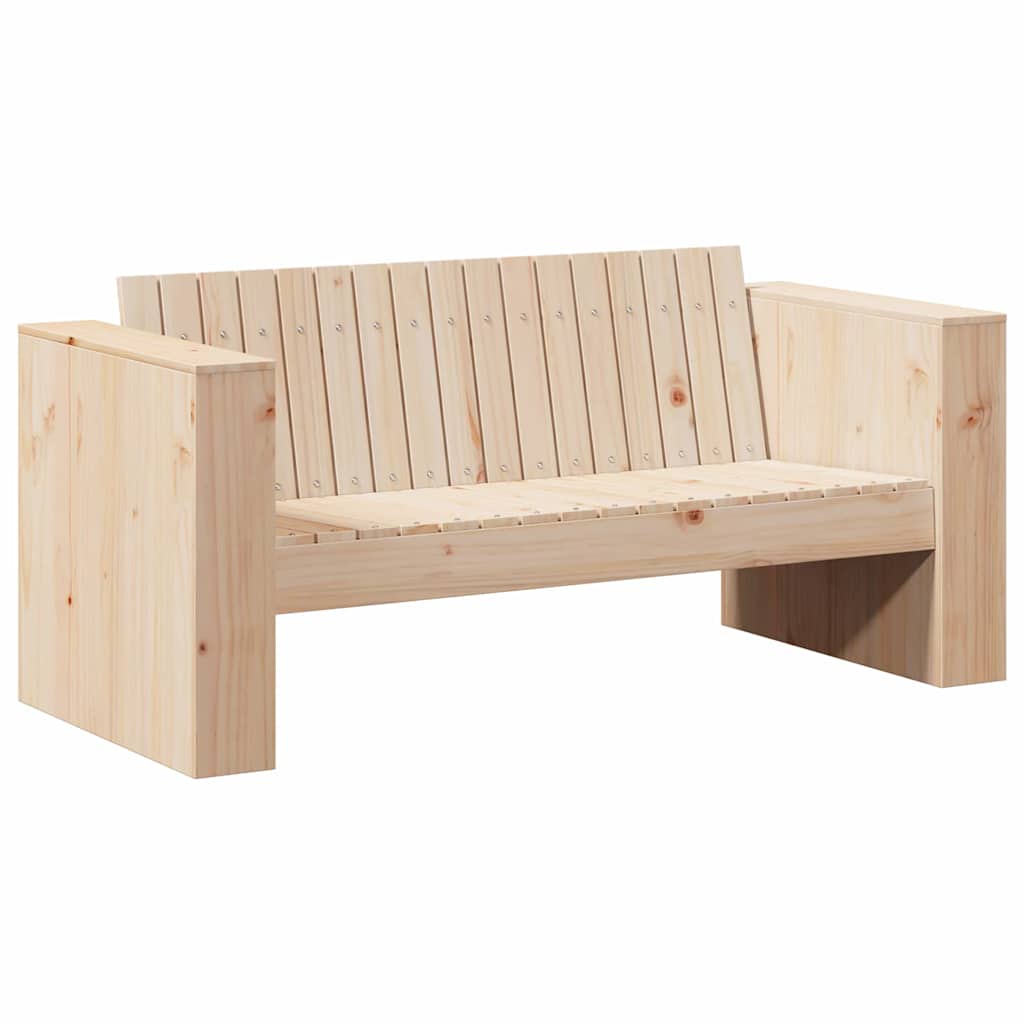Sodo sofa Ruda 134 x 60 x 62 cm Kietos pušies mediena