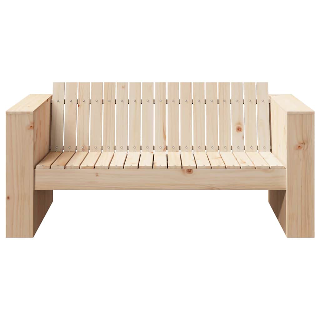 Sodo sofa Ruda 134 x 60 x 62 cm Kietos pušies mediena
