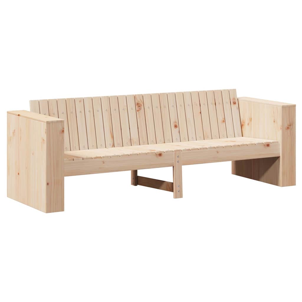Sodo sofa Ruda 185,5 x 60 x 62 cm Kietos pušies mediena