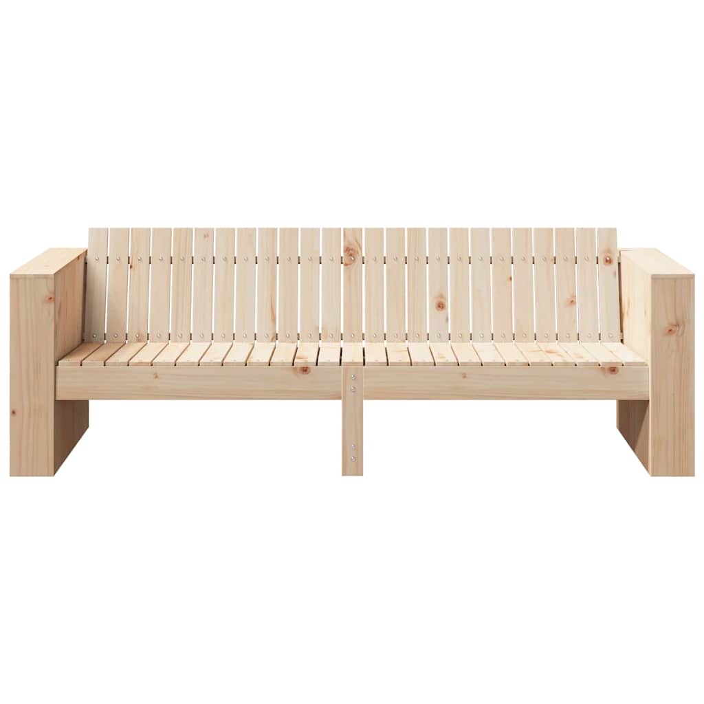 Sodo sofa Ruda 185,5 x 60 x 62 cm Kietos pušies mediena