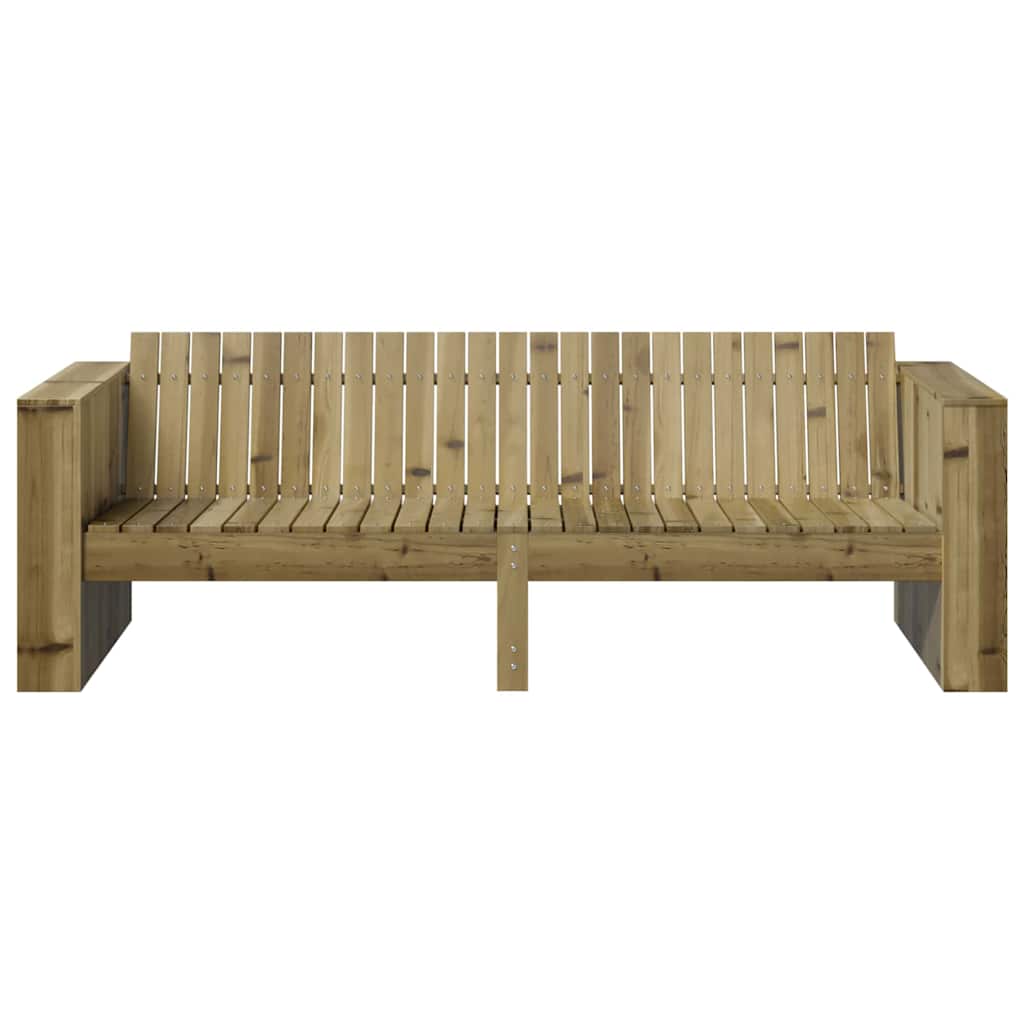 Sodo sofa Ruda 185,5 x 60 x 62 cm Kietos pušies mediena